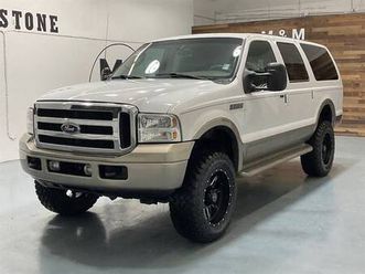 2003 ford excursion 4x4 4wd eddie bauer / 7.3l diesel / leather / lif