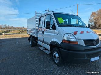 magnifique renault mascott 7 places benne 3.0 dxe 130 occamobile 64 pau