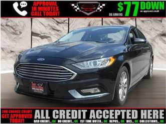 2017 ford fusion - financing available!