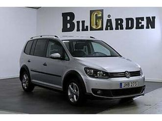 volkswagen crosstouran 7-sits 1.4 tsi automat nybes nyserv skinn