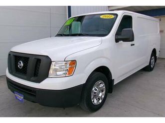 2012 nissan nv 1500 s 1500 s 3dr cargo van - 8 bolt wheels - 1 owner