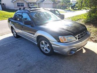 2003 subaru baja 4 cylinder automatic