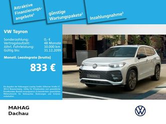 tayron 2.0 tdi 4mot. r-line blackstyle 7-sitzer leder navi led alu20leedsblack