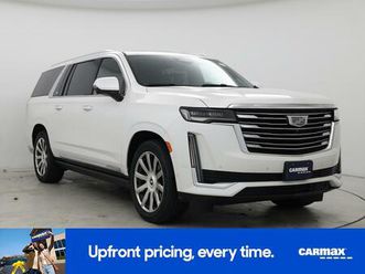 used 2021 cadillac escalade esv premium luxury platinum