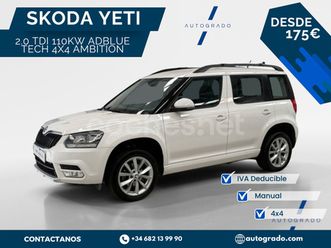 skoda yeti 2.0 tdi adblue tech 4x4 ambition