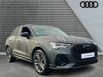 audi q3 suv black edition 35 tfsi s tronic