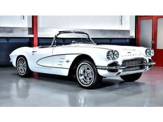 1961 chevrolet corvette c1 convertible 283ci 4.6l v8 manual
