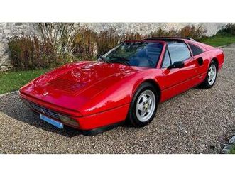 1988 ferrari 328 rouge manuel, 5 vitesses conduite à gauc...