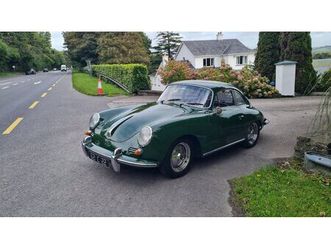 1962 porsche 356 vert foncé manuel conduite à gauche in b...
