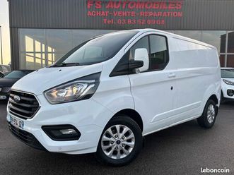 ford transit custom fg 280 l1h1 2.0 ecoblue 130 limited / caméra / jantes alu / 2020 / 116 201 kms