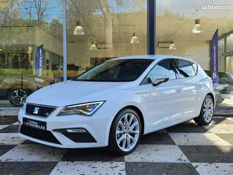 seat leon 2.0 tdi 150 s&s fr + caméra * 1er main