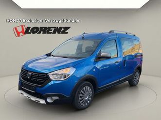 dacia dokker tce 130 stepway plus ahk navi sitzheiz