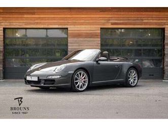 cabrio 3.8 carrera 4s 355pk | schiefer/cocoa|bose|