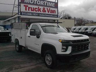 2020 chevrolet silverado 2500hd regular cab service truck reading body