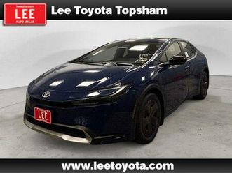 new 2026 toyota prius plug-in hybrid se