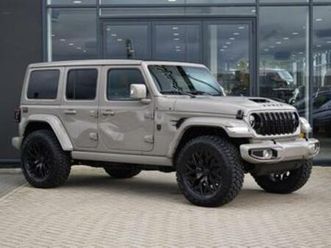 jeep wrangler brute custom conversion skyview 4xe 380 pk, fu — jeep — marktplaats