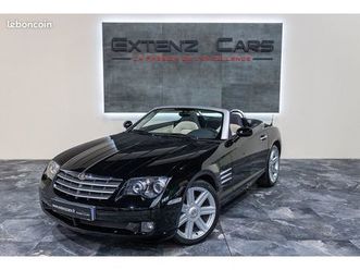 chrysler crossfire roadster 3.2 v6 218cv - etat & configuration exceptionnel - avec 26.000 kms