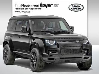land rover defender 110 octa black edition ahk