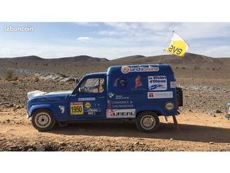 renault r4 4l f6 ex trophy moteur cléon bleu gordini