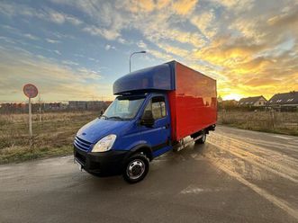 iveco daily c17 177ps bliźniak winda kontener 9 palet okazja 3,0 dlugi wroclaw psie pole • olx.pl