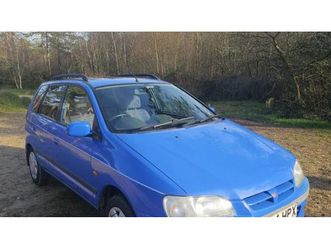 1999 mitsubishi space star bleu manuel, 5 vitesses condui...