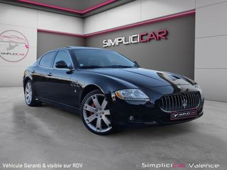 maserati quattroporte s 4.7 toit ouvrant bose sièges elec chauffant ventilés mode sport garantie 12 mois