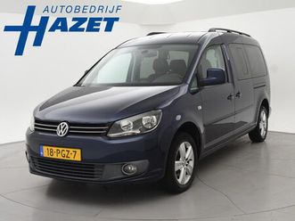 volkswagen caddy maxi - 1.2 tsi 6-pers benzine rolstoel caddy + stoelverw. | navi | cruise control | climate contr