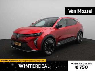 renault scenic e-tech ev87 long range iconic | solarbay elektrochromatisch panoramisch dak | harman kardon premium audio | stoelverstelling elektrisch met massa