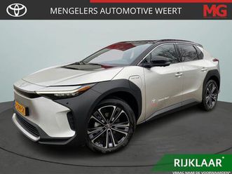 toyota bz4x launch edition premium 71 kwh l rijklaar l panoramadak l lederen bekleding