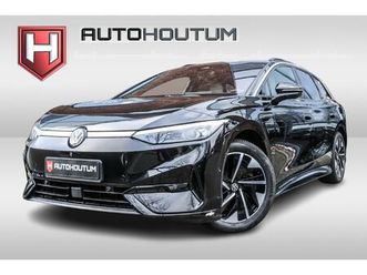 volkswagen id.7 tourer 1st edition 77 kwh warmtepomp, panoramadak, trekhaak, head-up display, el stoelen, 360° camera