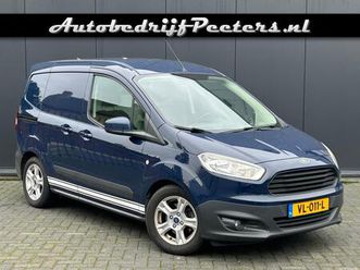 ford transit courier 1.0 airco camera stoelverwarming trekhaak achterdeuren