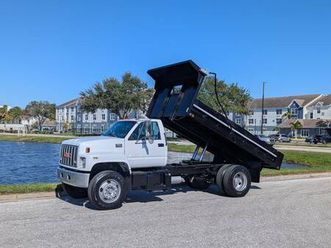 2000 gmc top kick c7h042 dump truck diesel *19,175 original miles!*