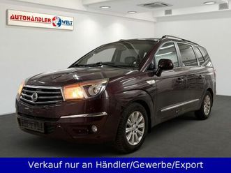 ssangyong rodius 2.0d 7-sitzer aac leder shz ahk pdc