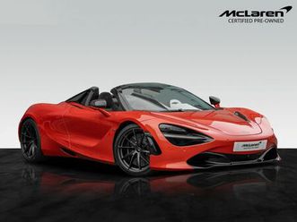 mclaren 720s spider | ember orange | performance