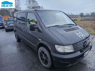 mercedes-benz vito *alk 69/kk kôsiraha 0 i leima 10/2026 i koukku i asiallinen tyu00d6juhta i vaihto ja rahoitus