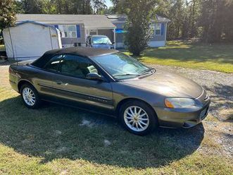 2001 sebring lxi chrysler convertible