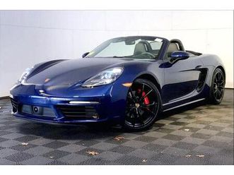 certified 2023 porsche 718 boxster s