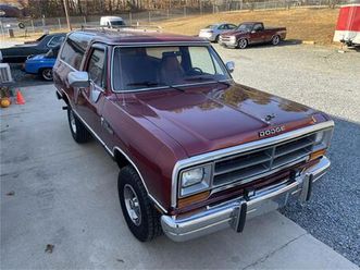 1988 dodge ramcharger for sale