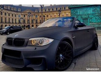 bmw 135i 1m cabriolet individuel