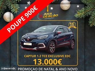 renault captur 1.2 tce exclusive edc