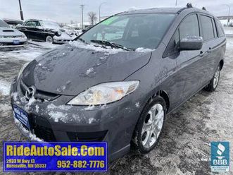 2010 mazda mazda5 5dr wagon 2.3 4cyl 6 passenger rare 5 speed finance!