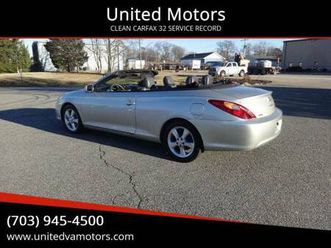 ***2006 toyota solara convertible sle***must see