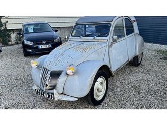 1959 citroen 2cv gris manuel, 4 vitesses conduite à gauch...