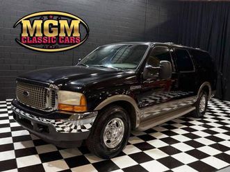 used 2001 ford excursion limited