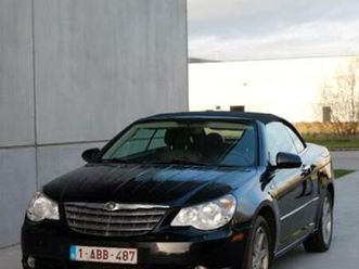 ② chrysler sebring cabrio en bon état! — chrysler — 2ememain