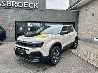 ② jeep avenger longitude 1.2 hybrid 48v 110 autom. nieuw 0 km — jeep — 2ememain