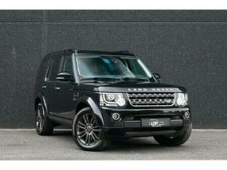 ② land rover discovery 4 3.0 tdv6 graphite lage km stand !! — land rover — 2ememain