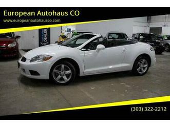 2009 mitsubishi eclipse spyder gs 2dr convertible