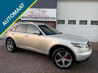 infiniti fx 35 awd dak xenon trekhaak y-timmer inruil mog ! — infiniti — marktplaats