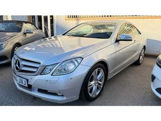 mercedes-benz clase e coupé 250 cdi blue efficiency avantg.